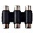 EMENDA 3 JACK RICA X3 JACK RCA - Imagem 2