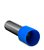 KIT 100 TERMINAL TUBULAR SIMPLES LONGO 16,00MM-E1618 AZUL - Imagem 1
