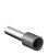 KIT 200 TERMINAL TUBULAR SIMPLES 4,00MM-E4012 CINZA SIBRATEC - Imagem 2