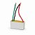 CAPACITOR 1,5 +2,5UF X 250V 3 FIOS QUADRADO TRIO - Imagem 3