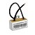 KIT 2 CAPACITOR PERMANENTE 4uF 250/300/400V 2 FIOS QUADRADO TRIO C/ CHAPA - Imagem 3