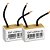 KIT 2 CAPACITOR 10uF 250V 2 FIOS QUADRADO METALIZADO REPOSICAO - Imagem 1
