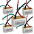 KIT 5 CAPACITOR 1,5 +2,5UF X 250V 3 FIOS QUADRADO TRI - Imagem 1