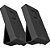 KIT 2 CONTROLE TX ZAP POP 2B PRETO 433.92 PPA - Imagem 1