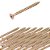KIT 100 PARAFUSO PHILLIPS 4,0X50 CHIPBOARD BUCHA 06 VONDER - Imagem 2