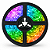FITA LED RGB BLUETOOTH 5M NEWION NTD-161 16 CORES - Imagem 1
