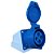 TOMADA INDUSTRIAL SOBREPOR 3P+T 32A-6H 220 AZ - Imagem 2