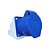 TOMADA INDUSTRIAL SOBREPOR 3P+T 32A-6H 220 AZ - Imagem 1