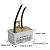 KIT 5 CAPACITOR 2 FIOS QUADRADO 1,5 UF X 250/300/400V CHAPA TRIO - Imagem 3