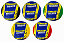 Kit Cabo Flex 0,75mm 10mt de cada Vm, Az, Pt, Vd, Am (50 metros) - Imagem 1