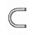 CURVA ELETRODUTO GALVANIZADA 180 1.1/4 POLEGADAS - Imagem 1