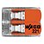CONECTOR WAGO 2VIAS  P CABO ATE 6MM 41A 221612 TRANSPARENTE - Imagem 2