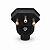 PLUG MACHO PLD6-3 PRETO 2P+T 10A 90G - Imagem 2