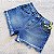 Shorts Jeans Barra Desfiada - Imagem 4