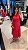 Vestido Vermelho em Linho Um Ombro Só - Imagem 3