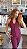 Conjunto Blusa e Calça em Xadrez Suave Bordô - Imagem 2