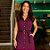 Vestido Chemise Viena – Vinho - Imagem 1