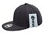 Boné Tomflex Masculino Aba Reta Snapback Aberto Cinza Escuro - Imagem 5