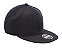 Boné Tomflex Masculino Aba Reta Snapback Aberto Cinza Escuro - Imagem 3