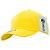 Boné Tomflex Aba Curva Gorgurão Amarelo Aberto 6 Gomos - Imagem 2