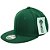 Boné Fechado Aba Reta Snapback Tomflex Verde Original - Imagem 2