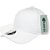 Boné Tomflex Feminino Aba Curva Gorgurão Branco 6 gomos - Imagem 2