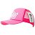 Boné Tomflex Feminino Tela Aba Curva Trucker Pink - Imagem 1
