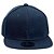 Boné Tomflex Masculino Aba Reta Snapback Azul Marinho Aberto Brim - Imagem 2
