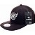 Boné Tomflex Masculino Aba Reta Snapback Preto Fechado - Imagem 1