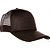 Boné Tomflex Masculino Tela Trucker Aba Curva Aberto Marrom - Imagem 3