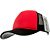 oné Tomflex Unissex Masculino Feminino Tela Trucker Aberto Preto Vermelho - Imagem 5