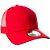 Boné Tomflex Unissex Unisser Masculino Feminino Tela Trucker Aberto Vermelho - Imagem 2