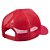 Boné Trucker Poliéster Vermelho - Imagem 4