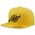 Boné 6 Painéis Aba Reta Amarelo - Imagem 1
