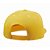 Boné 6 Painéis Aba Reta Amarelo - Imagem 4