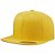 Boné 6 Painéis Aba Reta Amarelo - Imagem 2