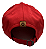 Bone Teras Kings Vermelho Tecido - Imagem 4
