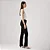 Calça Levis Feminina 314 Preta Shaping Sthaight - Imagem 2