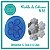 Molde de Silicone 55 - Mini Violetas - Imagem 1