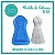 Molde de Silicone 58 - Vestido - Imagem 1