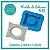 Molde de Silicone 88 - Moldura P Provençal - Imagem 1