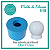 Molde de Silicone 90 - Puxador Bola - Imagem 1