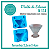Molde de Silicone 124 - Puxador Rubi - Imagem 1