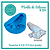 Molde de Silicone 204 - Passarinho Monet - Imagem 1