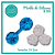 Molde de Silicone 205 - Violeta Articulada - Imagem 1