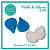 Molde de Silicone 206 - Folha Frisadora G - Imagem 1