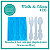 Molde de Silicone 233 -  Trio Talheres Vintage - Imagem 1