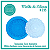 Molde de Silicone 235 -  Tampa PP Renda (aplique) - Imagem 1