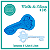 Molde de Silicone 245 - Chave Vintage - Imagem 1