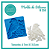Molde de Silicone 256 - Pássaro com flores - Imagem 1